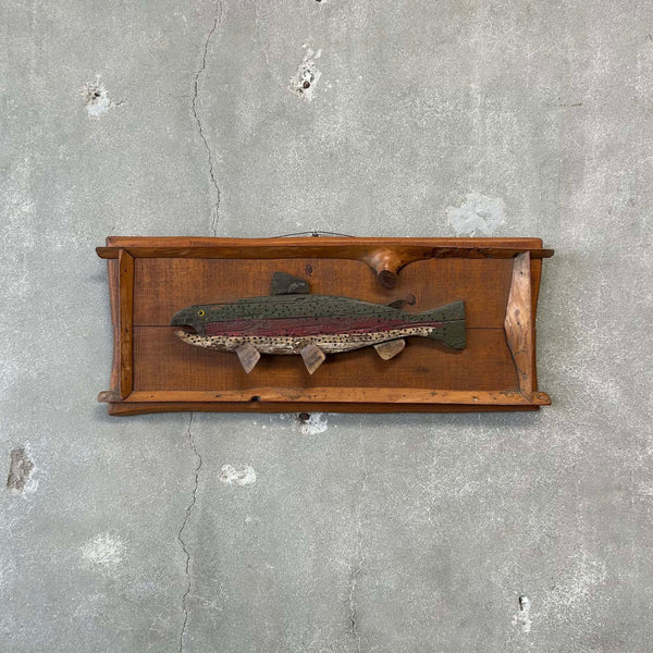 Wood Fish Wall Decor