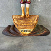 Cast Iron Decorative Swimmer Doorstop