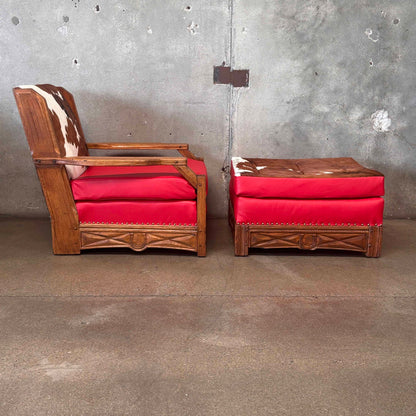1940's Western/Ranch 5 pc. Set New Italian Leather
