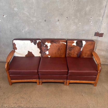 1940's Western/Ranch 5 pc. Set New Italian Leather