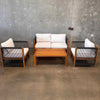 Acacia  Wood 4 Person Patio Set by Patiojoy