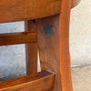 Classic Solid Walnut Bankers Chair - Made in 1947 By W.H. Gunlocke Chair Co.