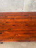 Vintage 1970's Trestle Dining Table