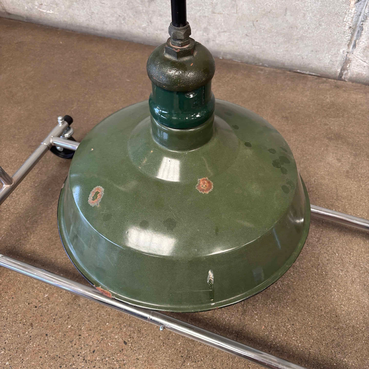 1940's Gas Station Lighting - Restored & Rewired