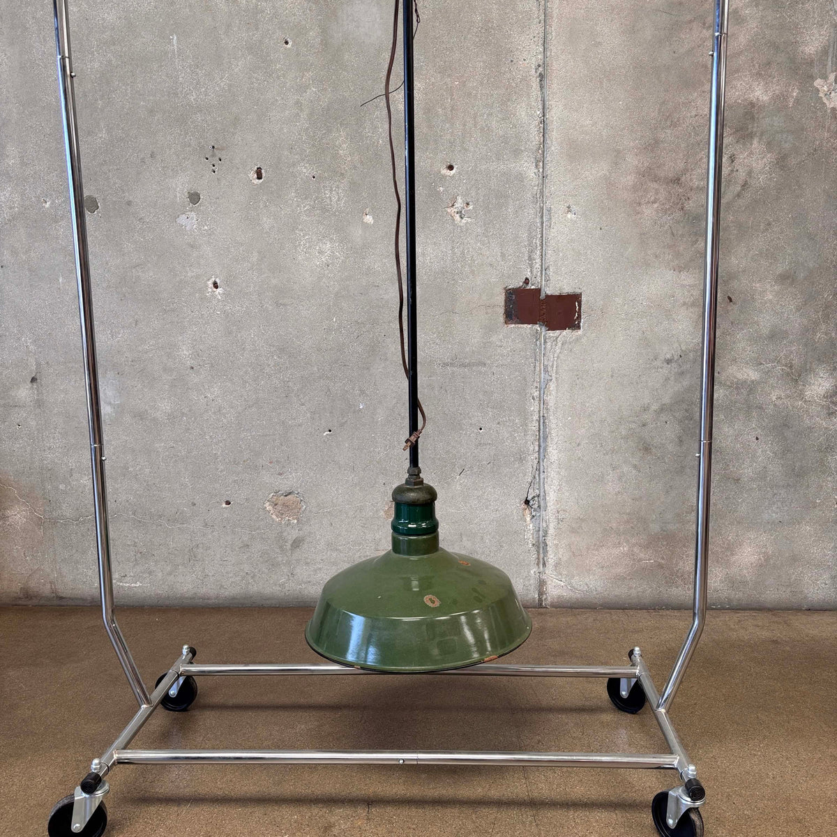 1940's Gas Station Lighting - Restored & Rewired