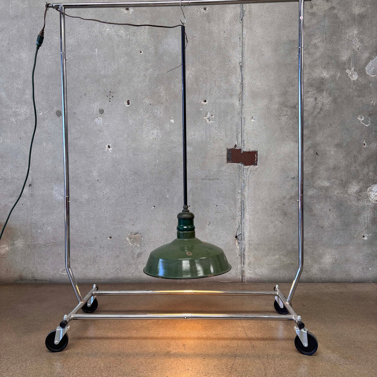 1940's Gas Station Lighting - Restored & Rewired