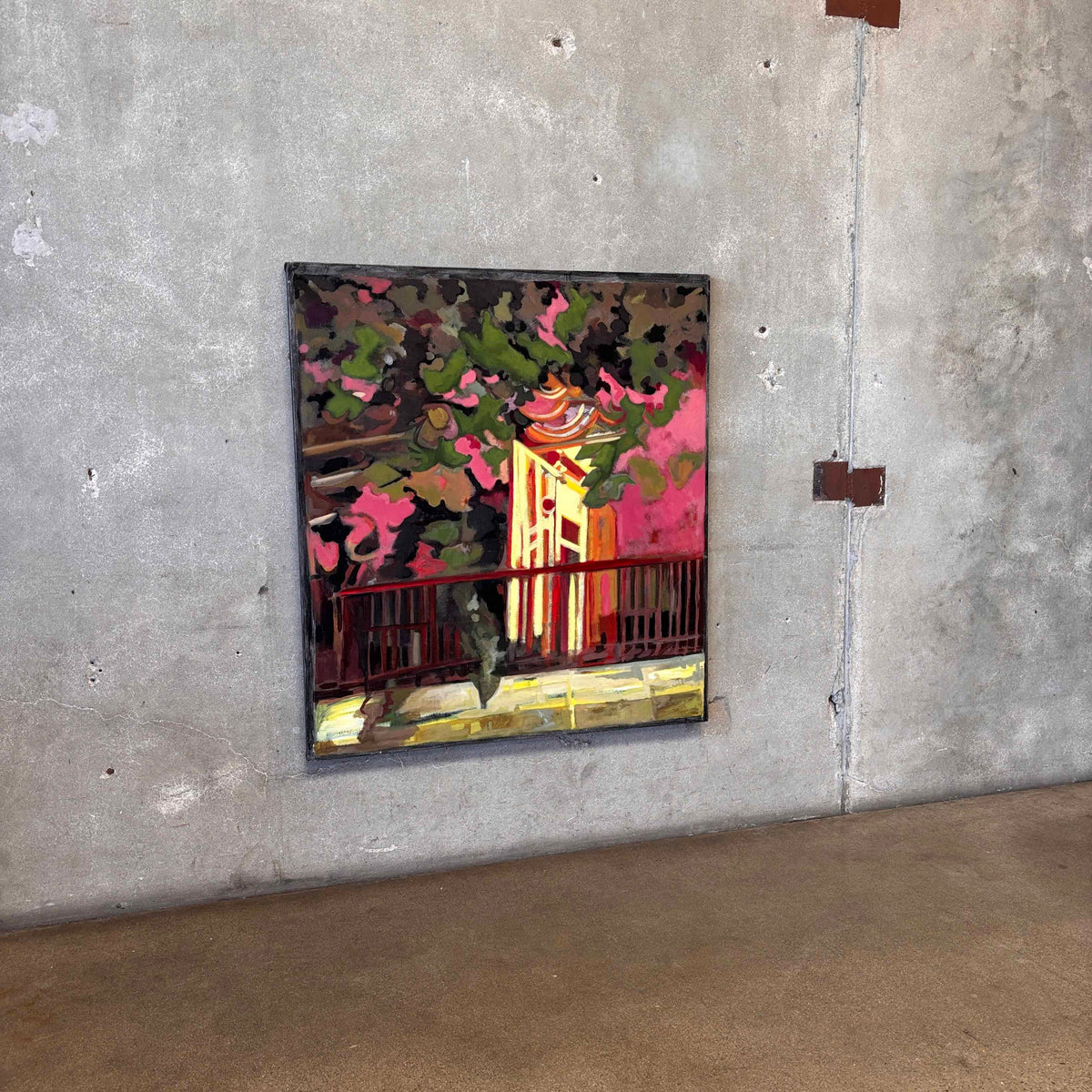 Original Painting On Canvas "Royal Street & New Orleans Avenue" Signed & Dated