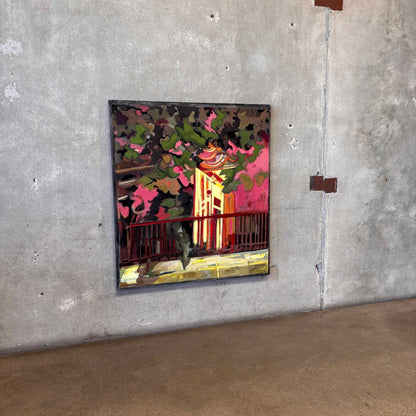 Original Painting On Canvas "Royal Street & New Orleans Avenue" Signed & Dated