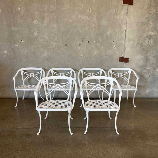 Vintage Brown Jordan Aluminum Dining Chairs