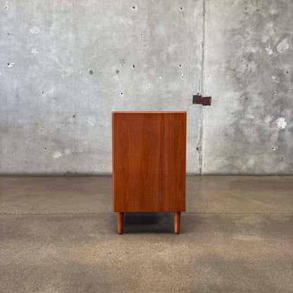 Danish Modern Four Drawer Teak Dresser