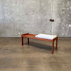 Danish Modern Teak Bench By Komfort - Denmark 1960's
