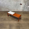 Danish Modern Teak Bench By Komfort - Denmark 1960's