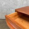Danish Modern Teak Five Drawer Dresser