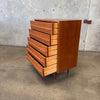 Danish Modern Teak Five Drawer Dresser