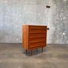 Danish Modern Teak Five Drawer Dresser