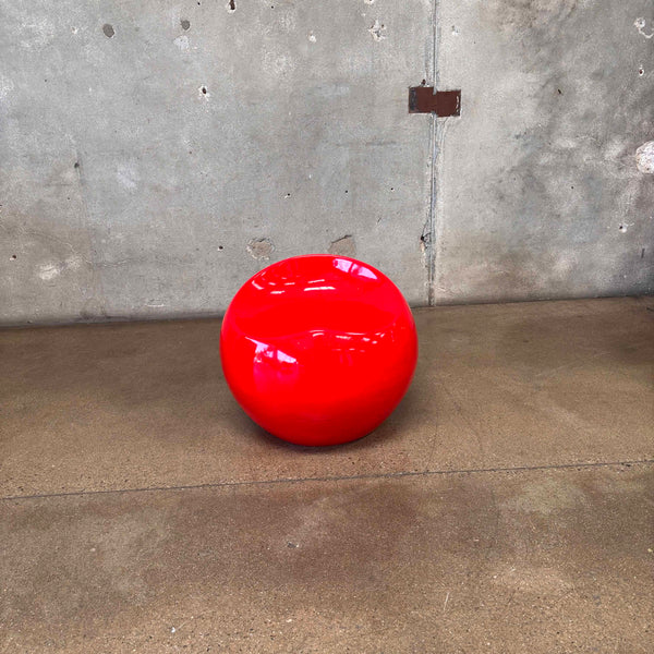 Finn Stone Ball Chair - Red