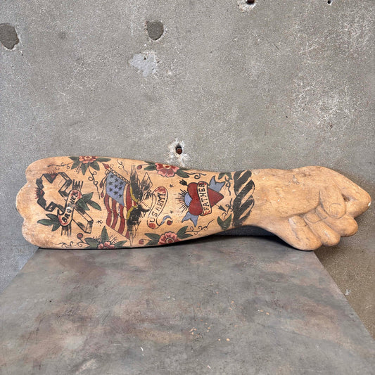 Hand Painted Fist/Arm Tattoo Decor (Father)