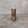 Vintage Brass Cowboy Boot Vase