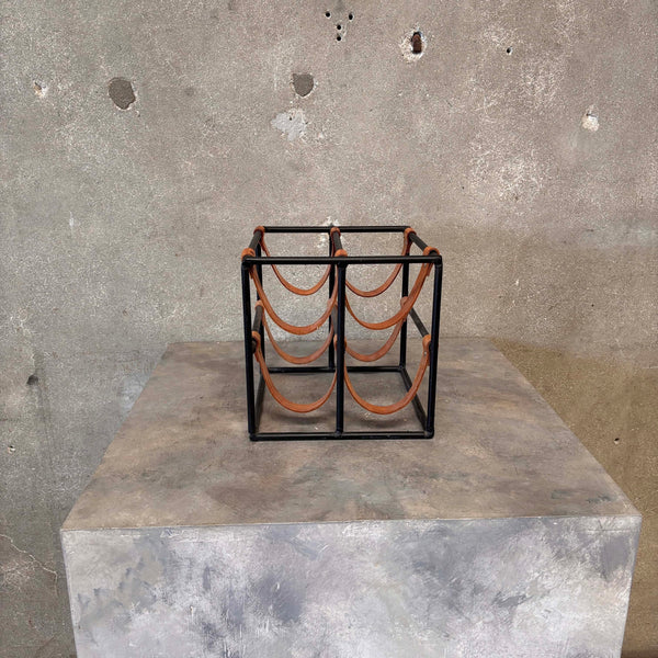 Arthur Umanoff Four (4) Bottle Wine Holder
