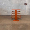 Mid Century Modern Josef Frank Style Teak Table / Magazine Rack