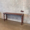 Reclaimed Antique Folding Console Table