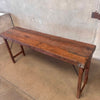 Reclaimed Antique Folding Console Table