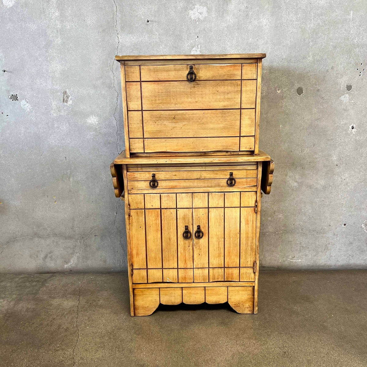 Monterey Style Imperial Cabinet / Hutch