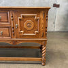 Antique Spanish Revival Sideboard/ Credenza By McClellan MFG Co.
