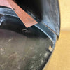 Vintage Mid Century Modern Black Porcelain Enamel Finish Preway Fireplace