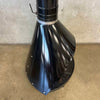 Vintage Mid Century Modern Black Porcelain Enamel Finish Preway Fireplace