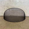 Vintage Mid Century Modern Black Porcelain Enamel Finish Preway Fireplace