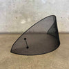 Vintage Mid Century Modern Black Porcelain Enamel Finish Preway Fireplace