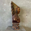 Vintage Cigar Store Counter Top Native American Hand Carved Display