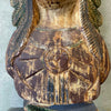 Vintage Cigar Store Counter Top Native American Hand Carved Display