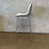 Mid Century Modern Wire Metal Bar Stool in the Style of Harry Bertoia