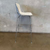 Mid Century Modern Wire Metal Bar Stool in the Style of Harry Bertoia