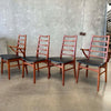 Set of 4 Danish Teak Dining Chairs by Dyrlund