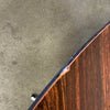 Mid Century Modern Rosewood Formica Top Oval Table in Style of Knoll