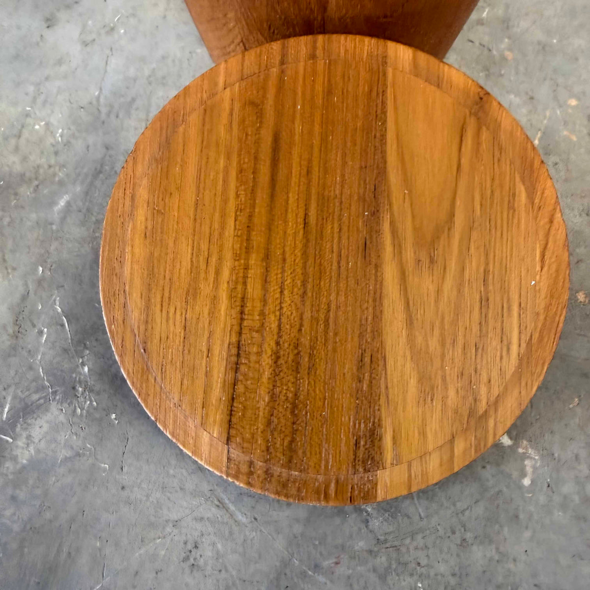 Mid Century Modern Teak Ice Bucket by Dansk Denmark