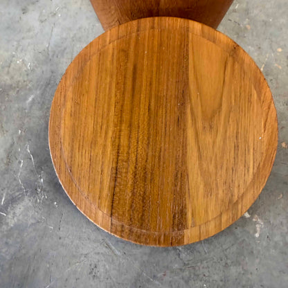 Mid Century Modern Teak Ice Bucket by Dansk Denmark