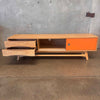Modway Modern Concourse Wood Console in Natural Wood