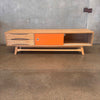 Modway Modern Concourse Wood Console in Natural Wood