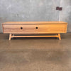 Modway Modern Concourse Wood Console in Natural Wood