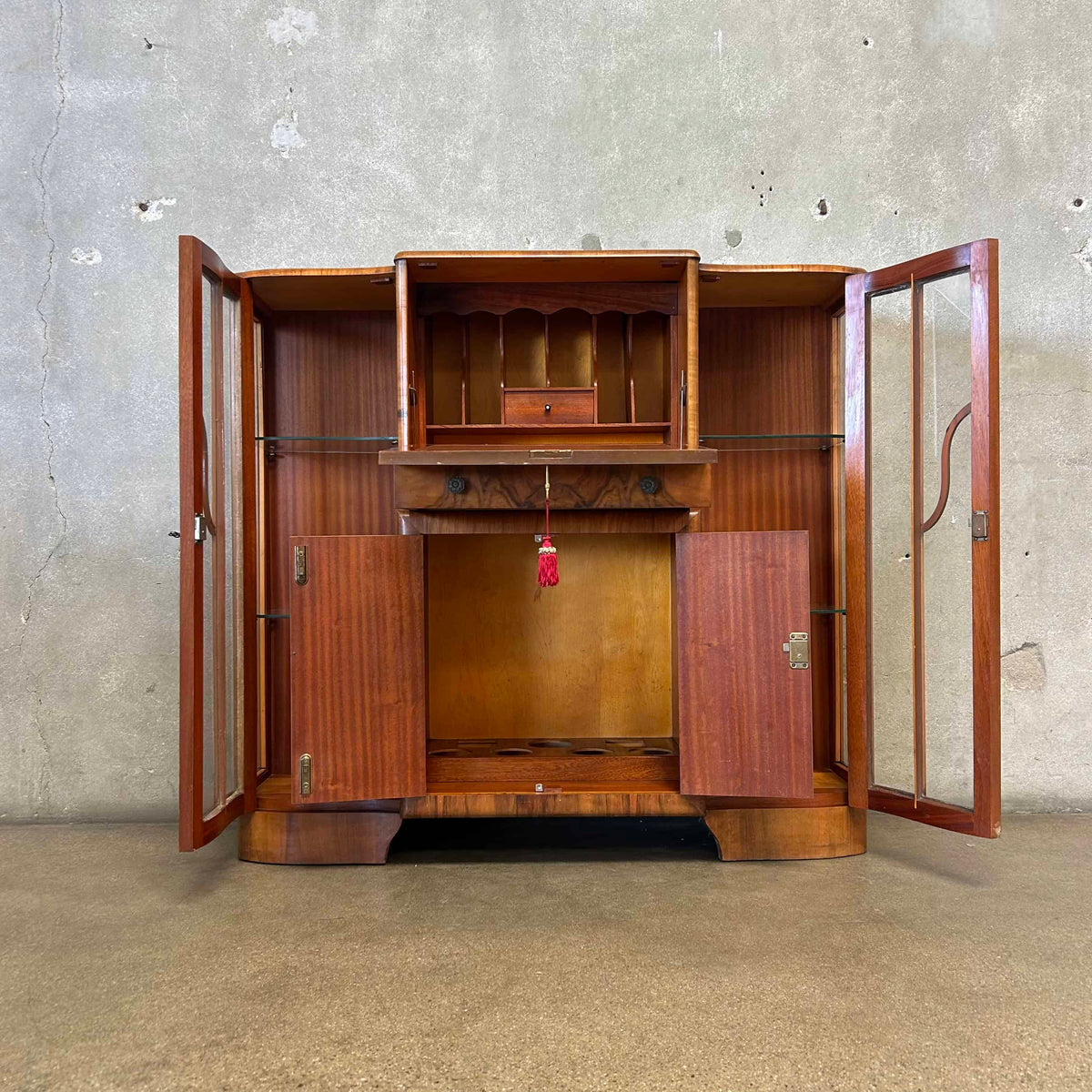 Vintage Bar/Display Cabinet