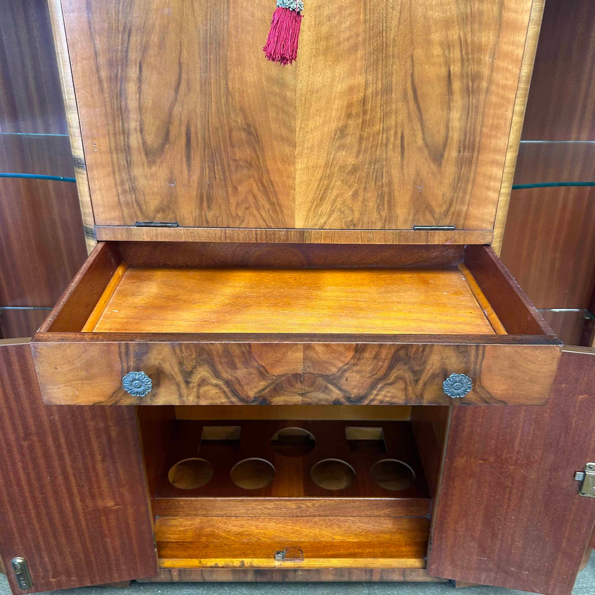Vintage Bar/Display Cabinet