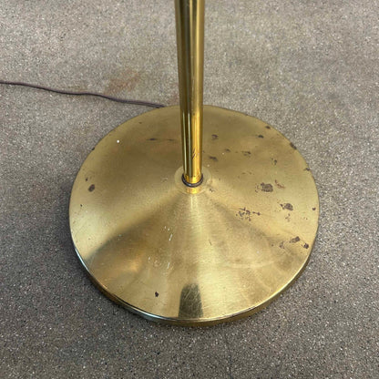 Brass Double Floor Lamp