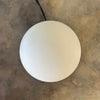 Mid Century Modern Style Black and White Globe Table Lamp