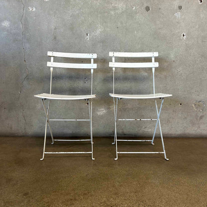 Pair of Vintage Folding Chairs