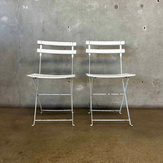 Pair of Vintage Folding Chairs