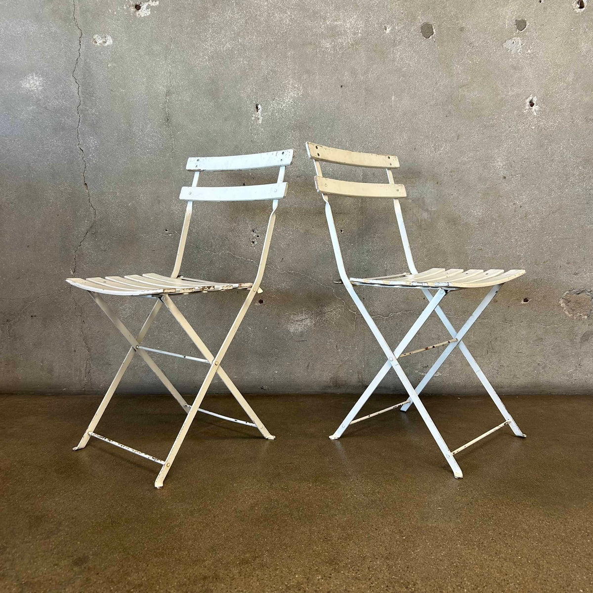 Pair of Vintage Folding Chairs